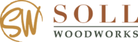 Brown text logo showing the business name of Soll Woodworks